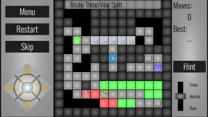 Tricky three way split